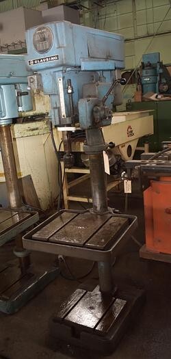20" CLAUSING "2224" SINGLE-SPINDLE FLOOR-TYPE DRILL w/POWER DOWN FEED - #30289