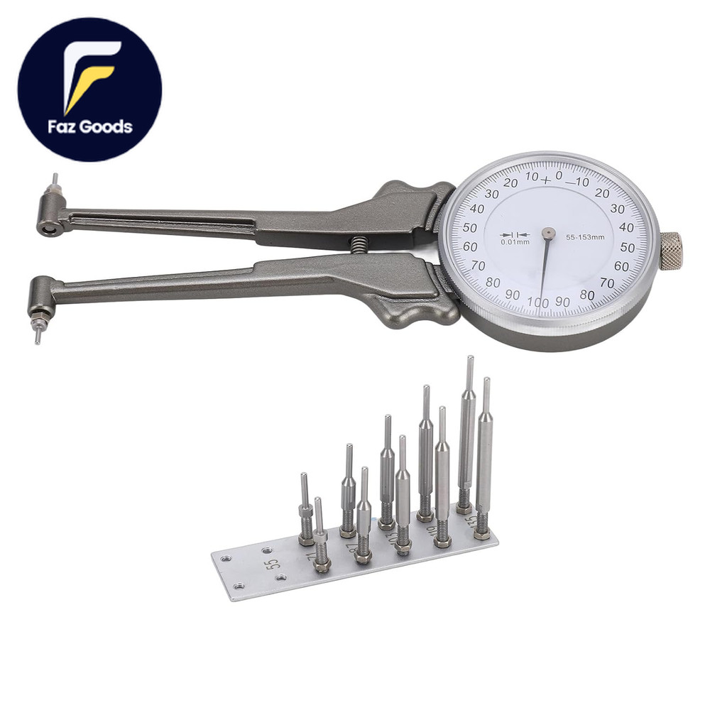 55‑153Mm Internal Dial Caliper Replaceable Dial inside Caliper for Cylinder Bore