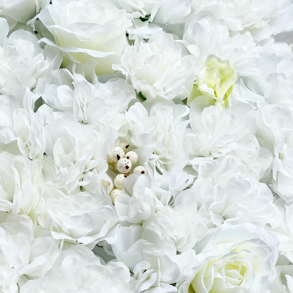 Wedding Event Party Backdrop Flower Wall Panel 12x Artificial Flower Wall Panel
