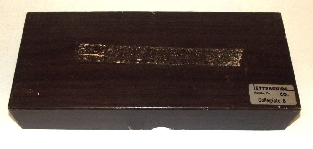 LETTERGUIDE Collegiate B Height and Slant Control Scriber with Template