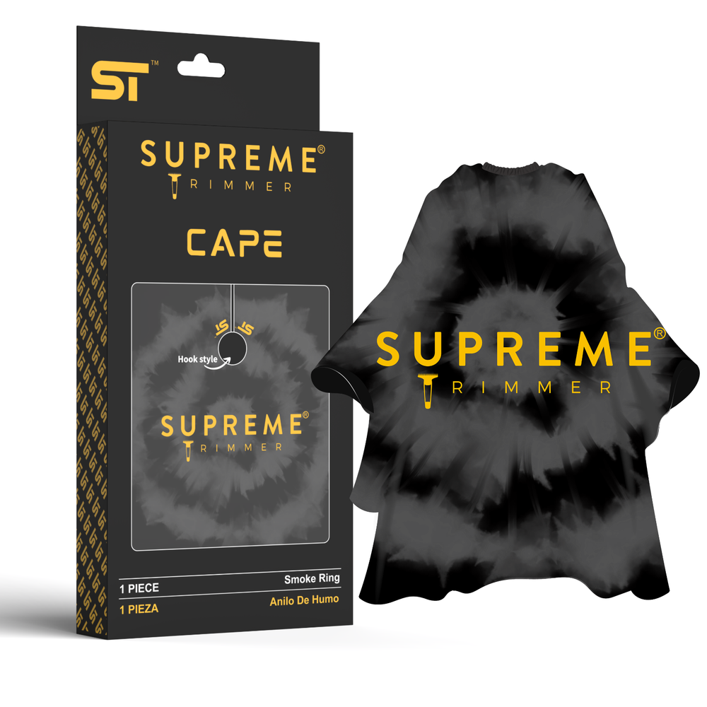 Supreme Trimmer Premium Barber Capes - Polyester, Waterproof, Hook Closure