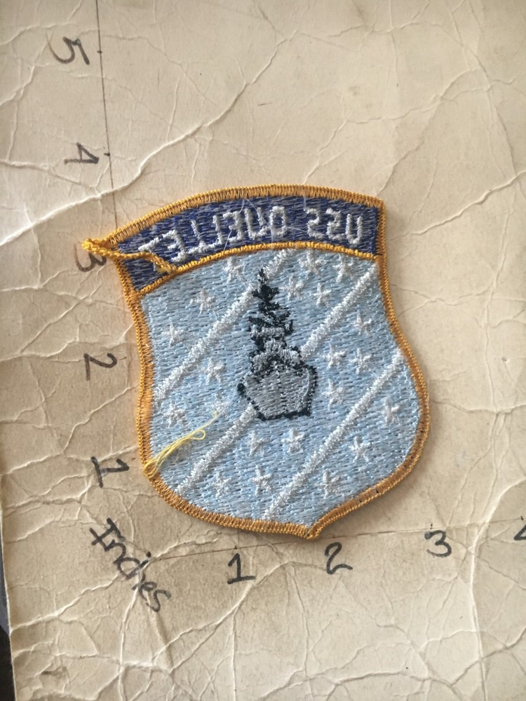 US Navy USS Ouellet FF-1077 patch 9/15/25
