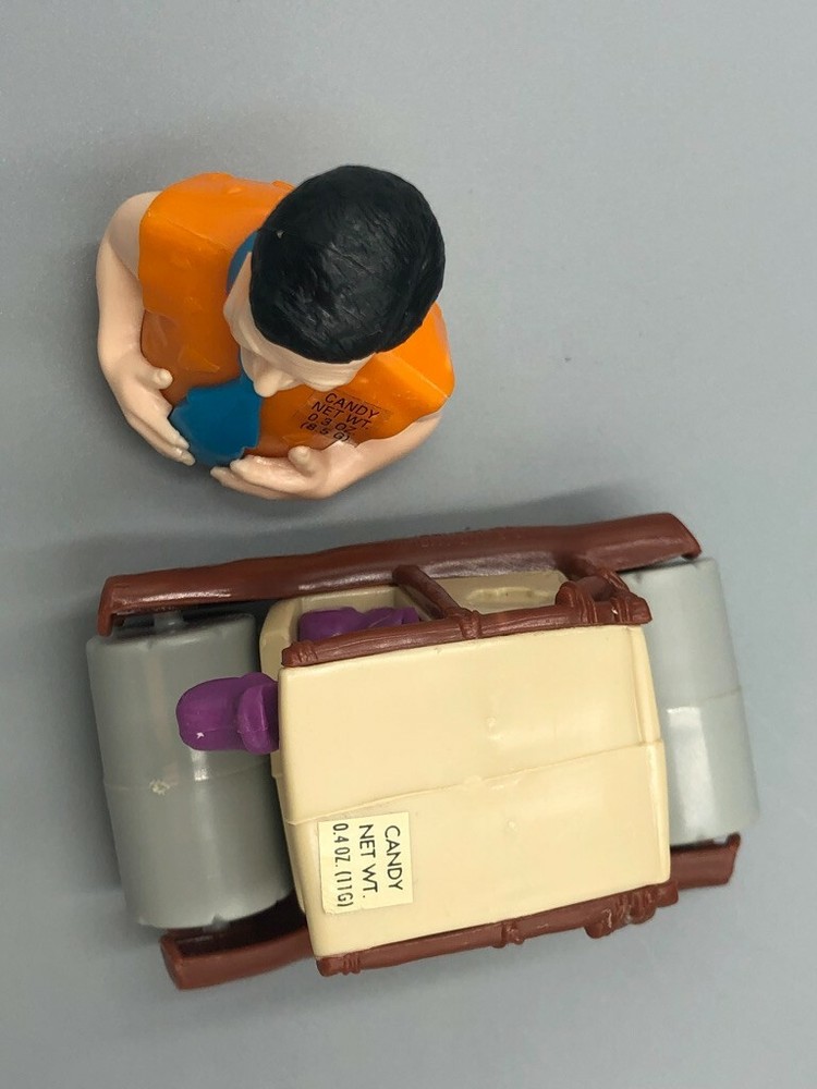 1993 FLINTSTONES Vintage CANDY CONTAINER with original candy
