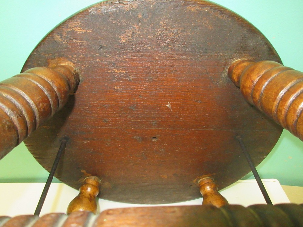 Antique Vintage Old Solid Wood Stool