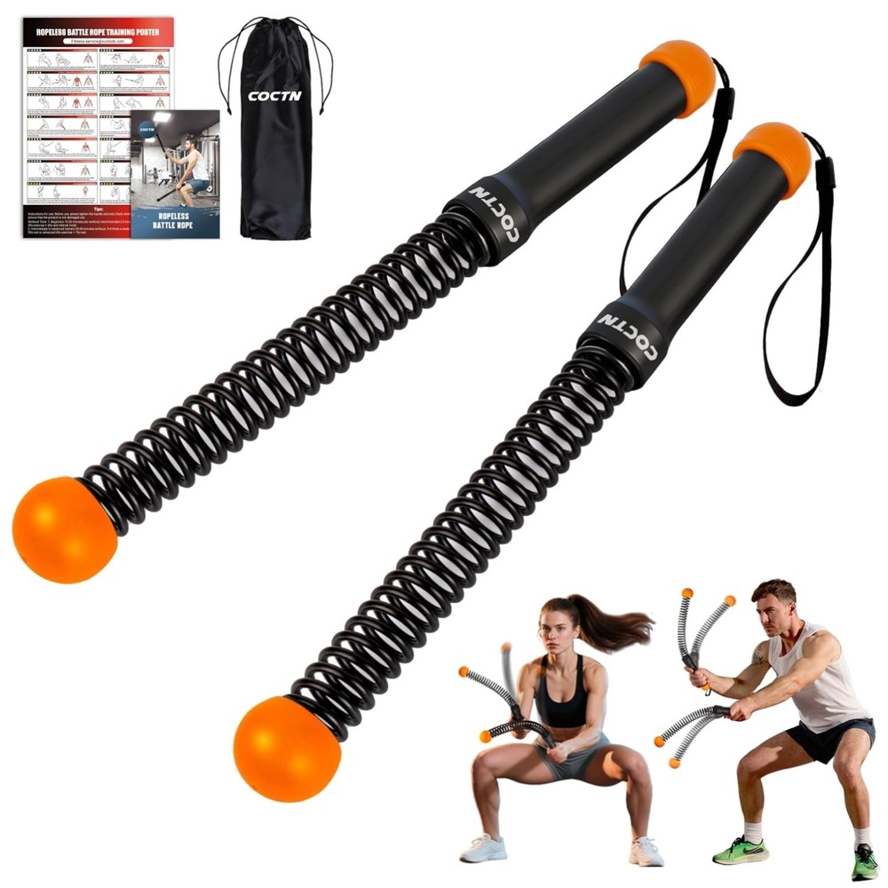 Weighted Exercise Rope for HIIT Training