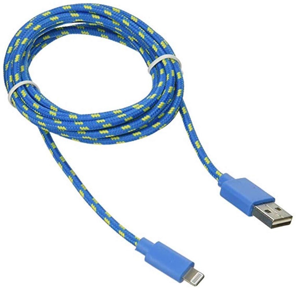 6FT Fabric Braided Charger Cable USB Data Sync FOR apple iPhone X 8 7 6 plus 5s