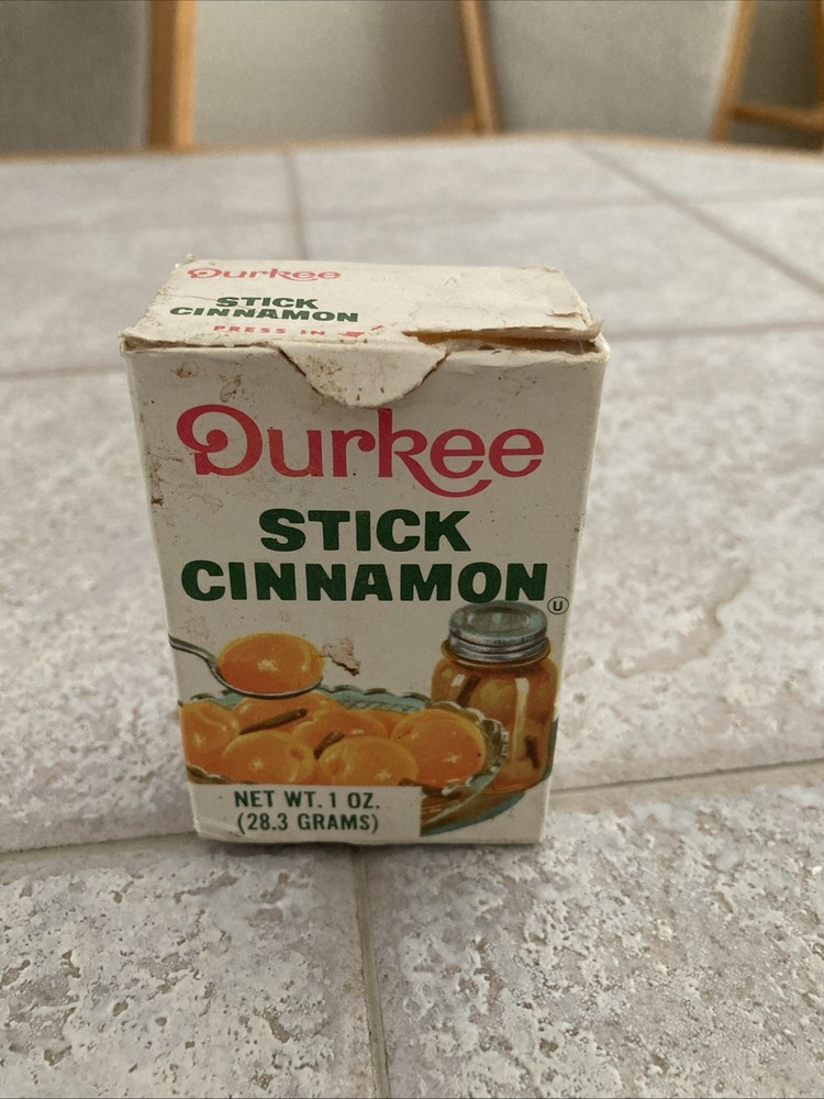 Durkee Stick Cinnamon NET WT. 1 OZ. (28.3 GRAMS); Box Only