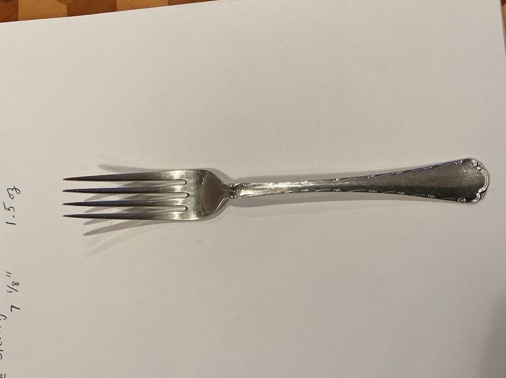 Petit Point by Towle Sterling Silver Regular Fork 7 1/8"