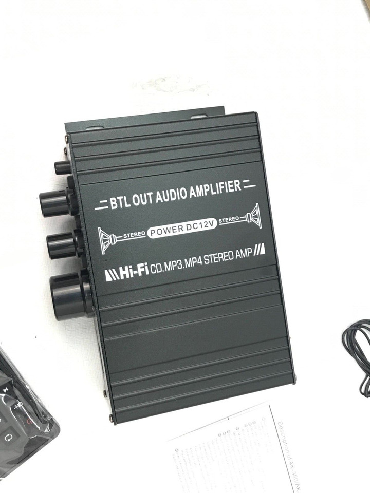AK-380 Bluetooth Amplifier with Remote Control Function 2.0 Bluetooth Amplifi...