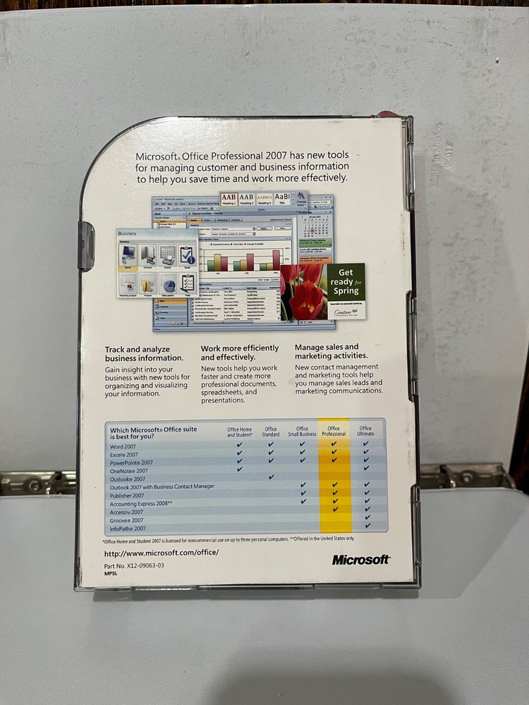 Microsoft Office Professional 2007 - Full Version