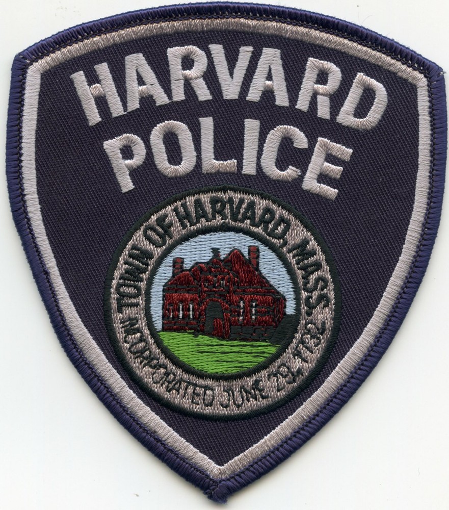 HARVARD MASSACHUSETTS MA POLICE PATCH