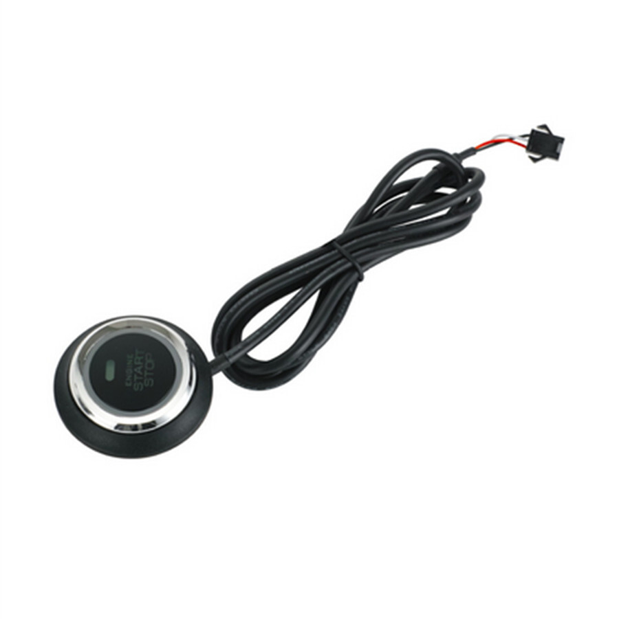 Smart Key Motorcycle Engine Ignition Switch Start Push Button Alarm Anti-theft