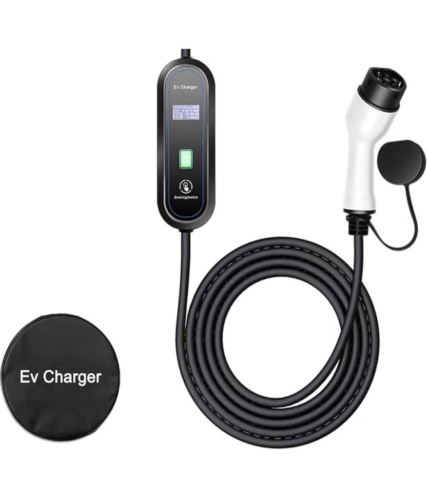 Black EV Charger