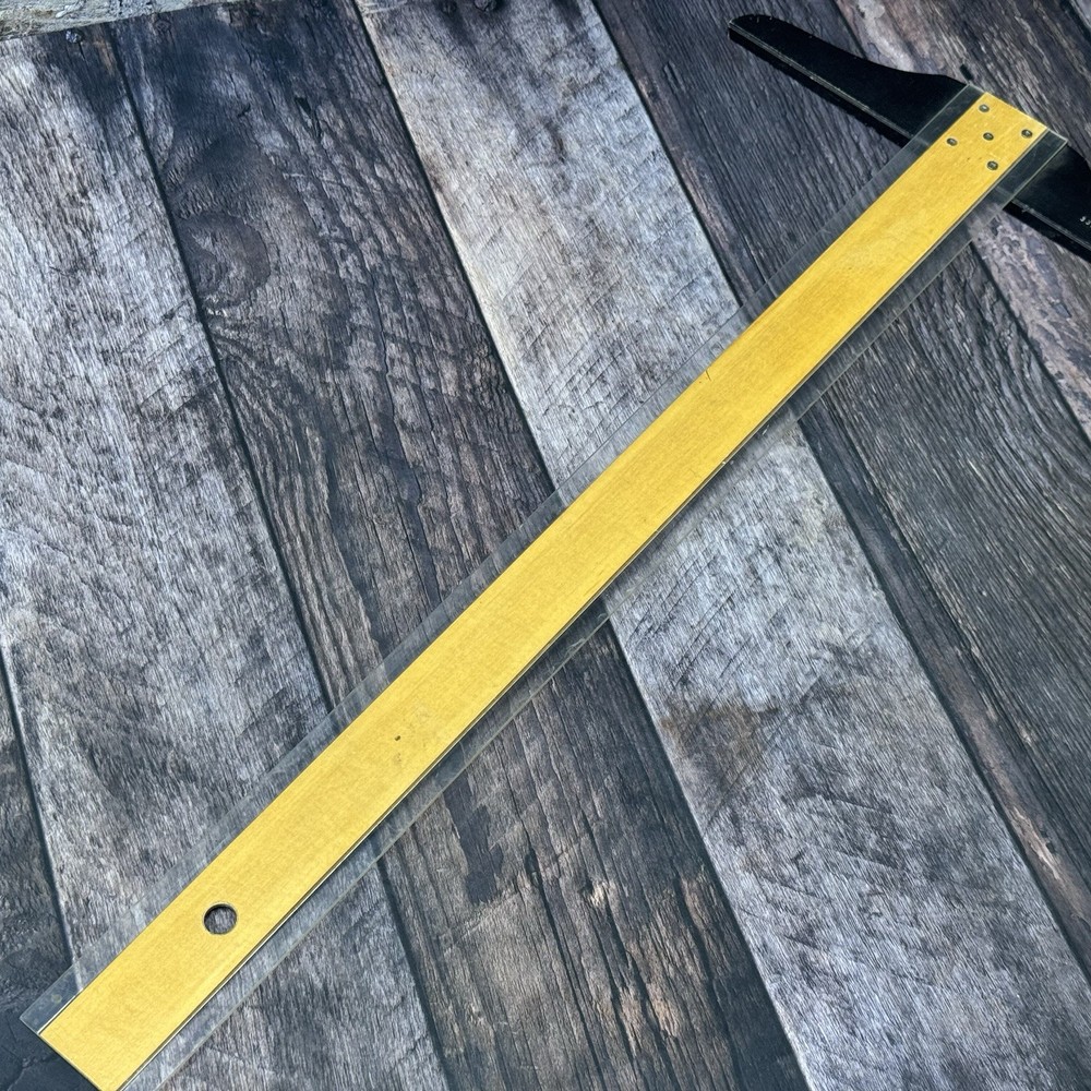Vintage Wood T-Square Drafting Tool Architectural