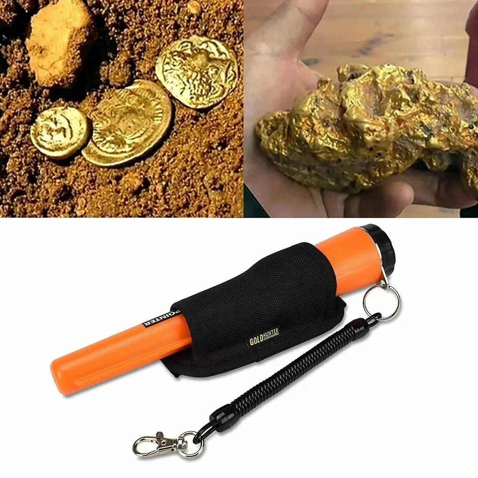Metal Detector HandHeld Pro Pinpointer Pointer Probe Waterproof Sensitive Tester