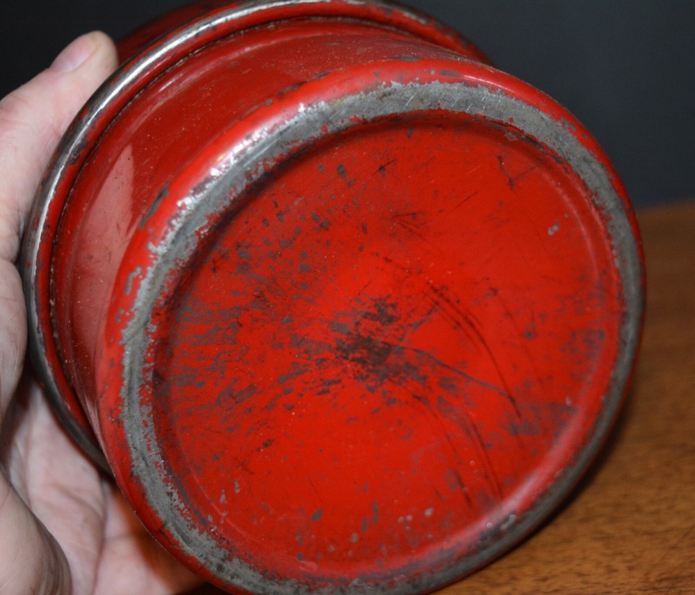 ANTHES FORCE OILER CO. KEROSENE Road Flares Orig. Storage Case EMPTY