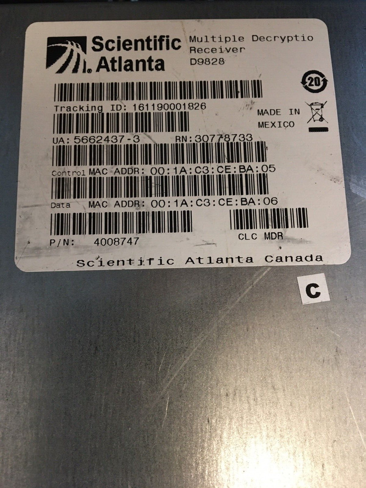Cisco PowerVU Multiple Decryption Receiver D9828 UNTESTED OFFERS WELCOME