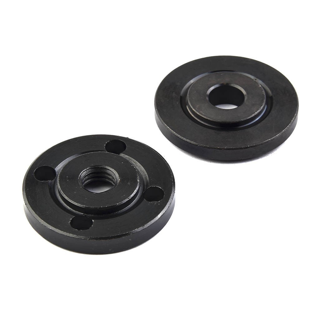 1 pair Flange Nut For Angle grinder type 100 Thread replacement Fixing tool