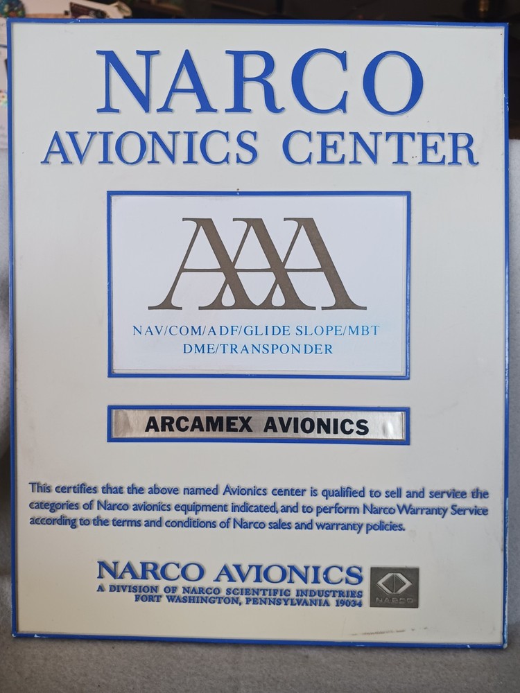 Narco DME 195 Indicator TSO