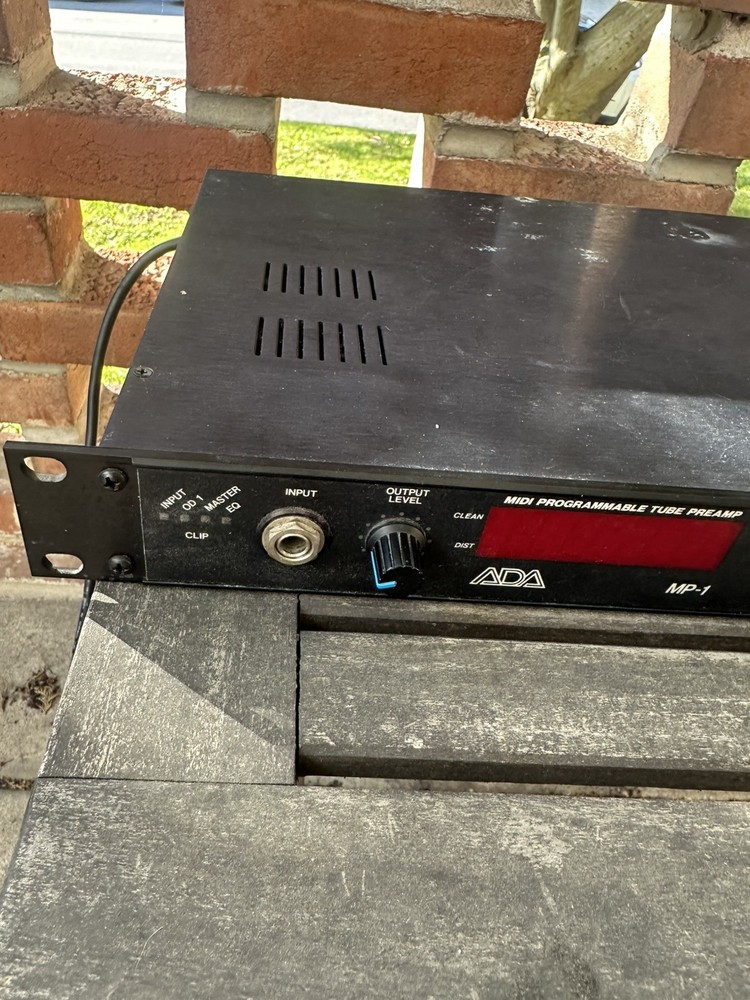 ADA MP-1 Guitar Rack Multi Effect Processor Tube Preamp