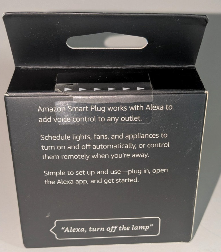 Amazon Smart Plug - White - New