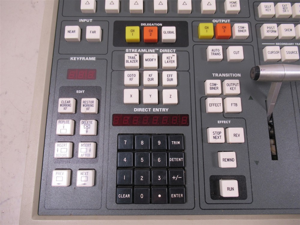 Grass Valley Group DPM700 Digital Streamline Effects Controller Console ZDPM-700