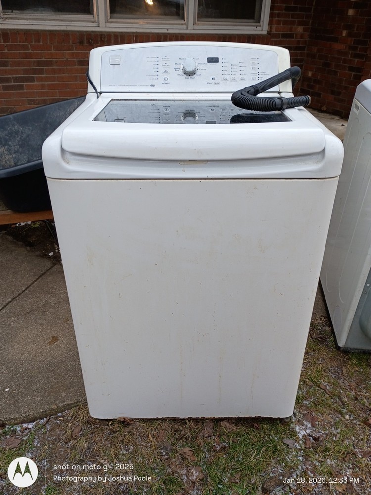 Kenmore Elite Washer & Dryer Set Top-Loading White, Multiple Wash/Dry Programs