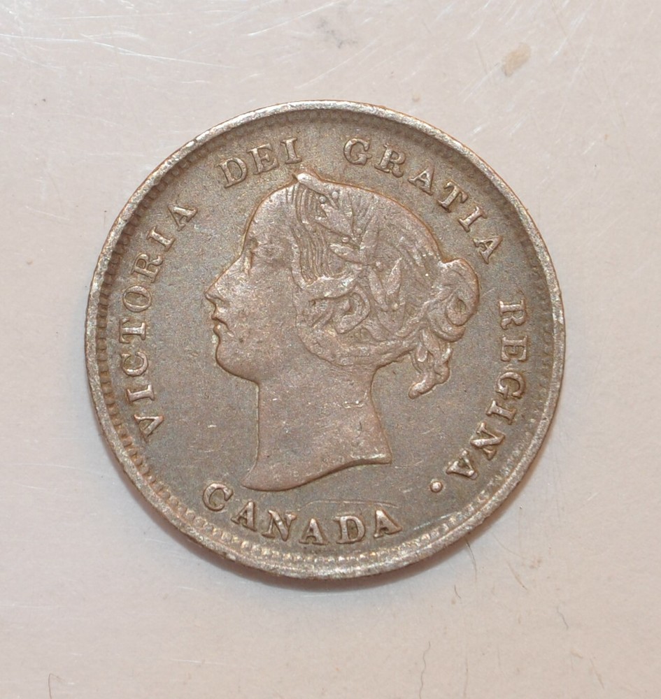1893 Canada 5 Cent