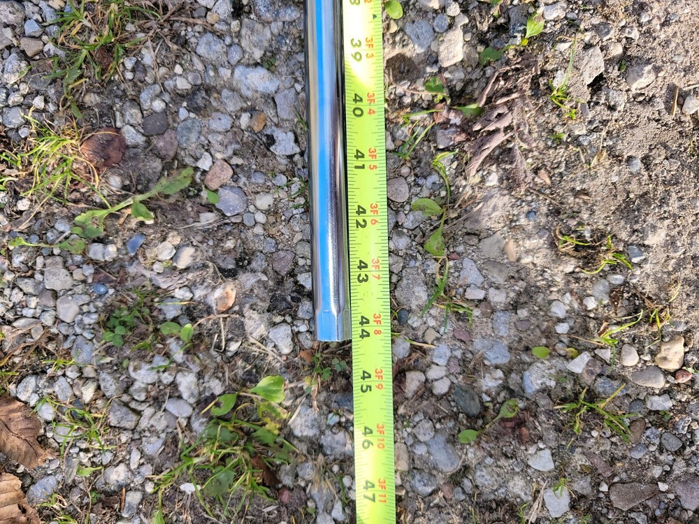 Lippert Replacement Winch and Crank Extension for RV Spare Tire Carrier 44"