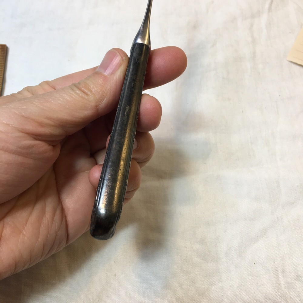 Vintage Silverplate Knife Monogrammed B Unknown Pattern