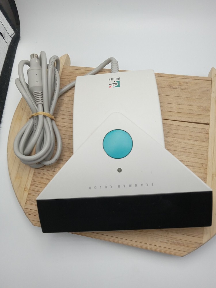 VTG Logitech Scan Man Color Scanner Untested.