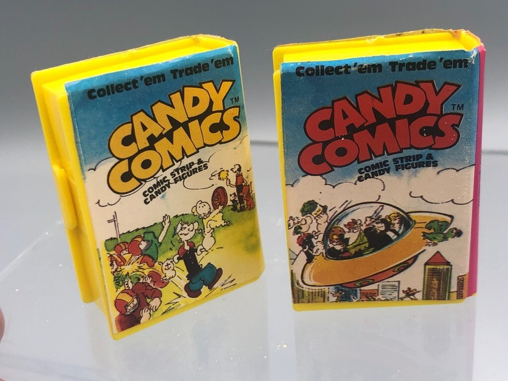 1984 Full CANDY COMICS Container POPEYE & BLONDIE Vintage Albert's
