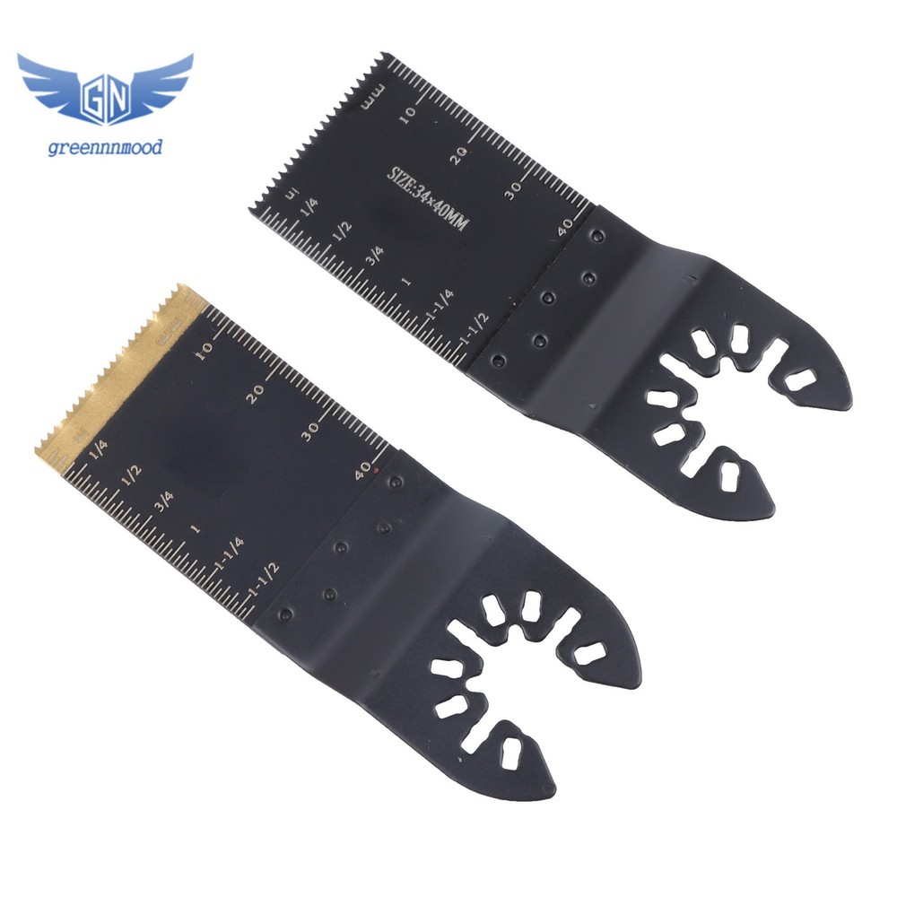 110 PCS Multitool Blades Oscillating Tool Blade Universal Titanium Saw Blades