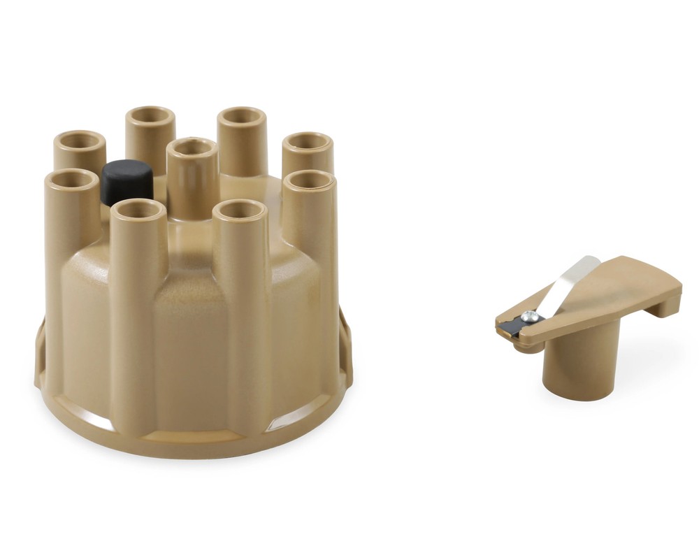 ACCEL 8320ACC Distributor Cap & Rotor - Socket Style - Tan