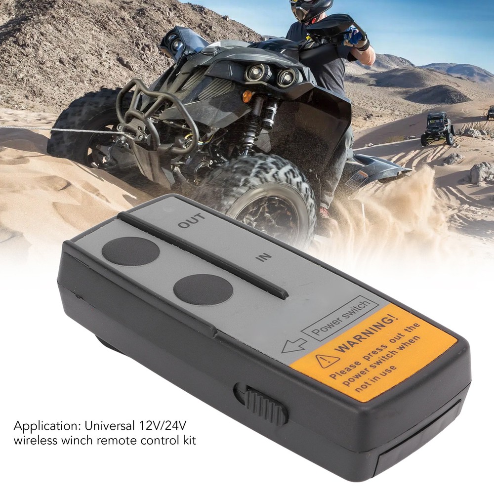Universal Wireless Winch Remote Control Switch High Quality Material Electr CPUR