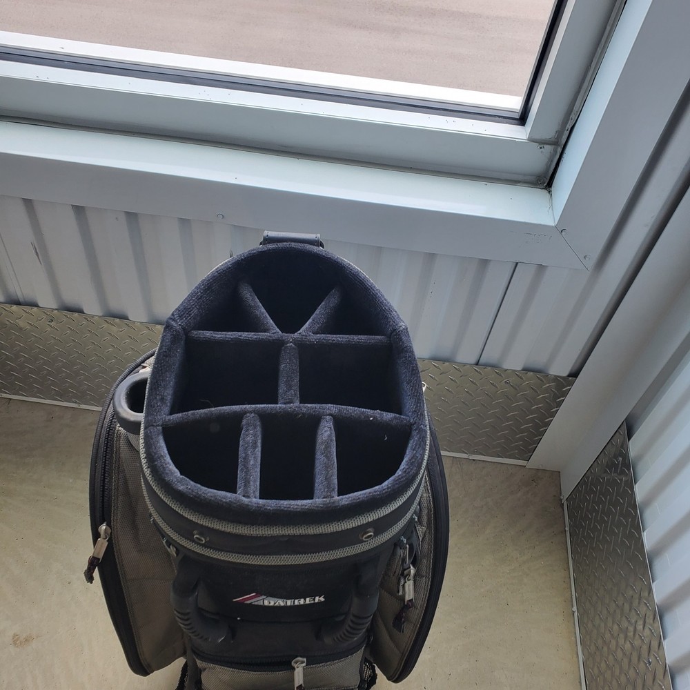 Datrek Golf Bag = Black/Gray 8-Way