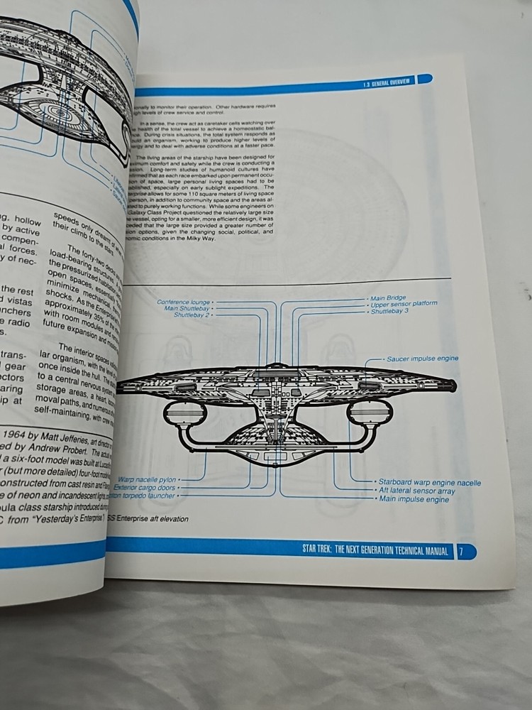 Star Trek The Next Generation Technical Manual Book