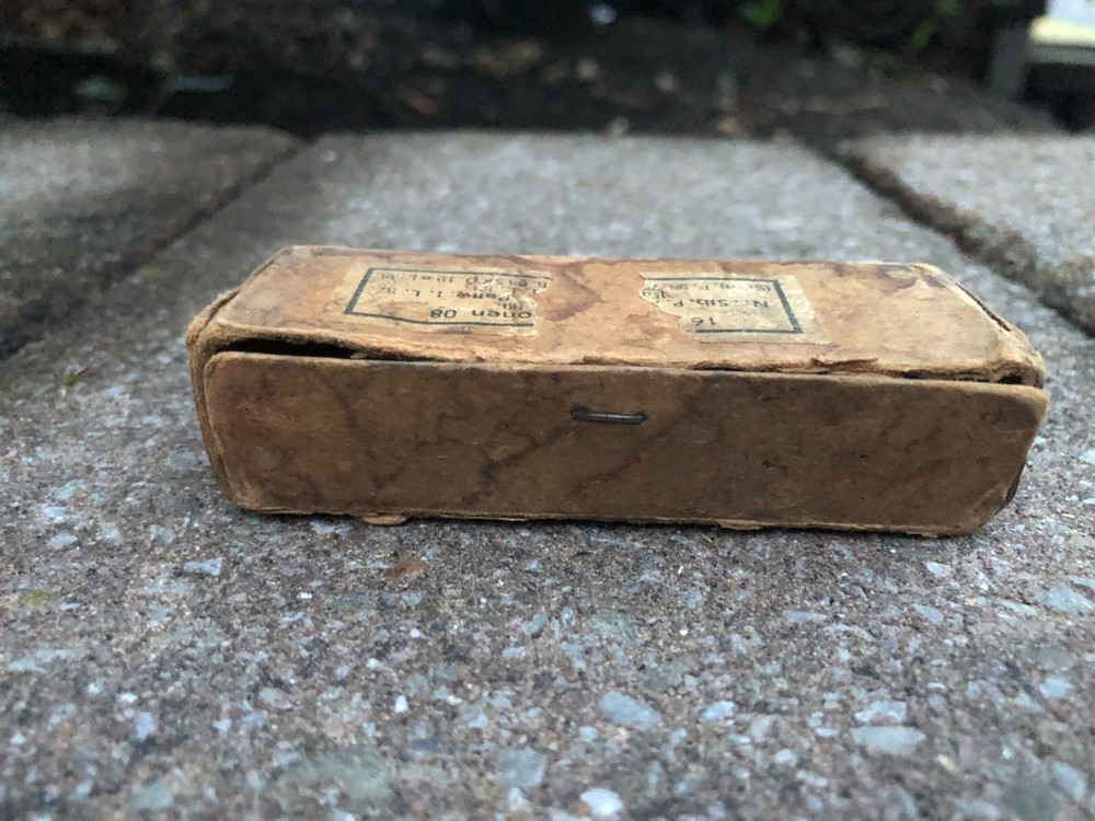 Vintage Ammo Empty Partial Label Box