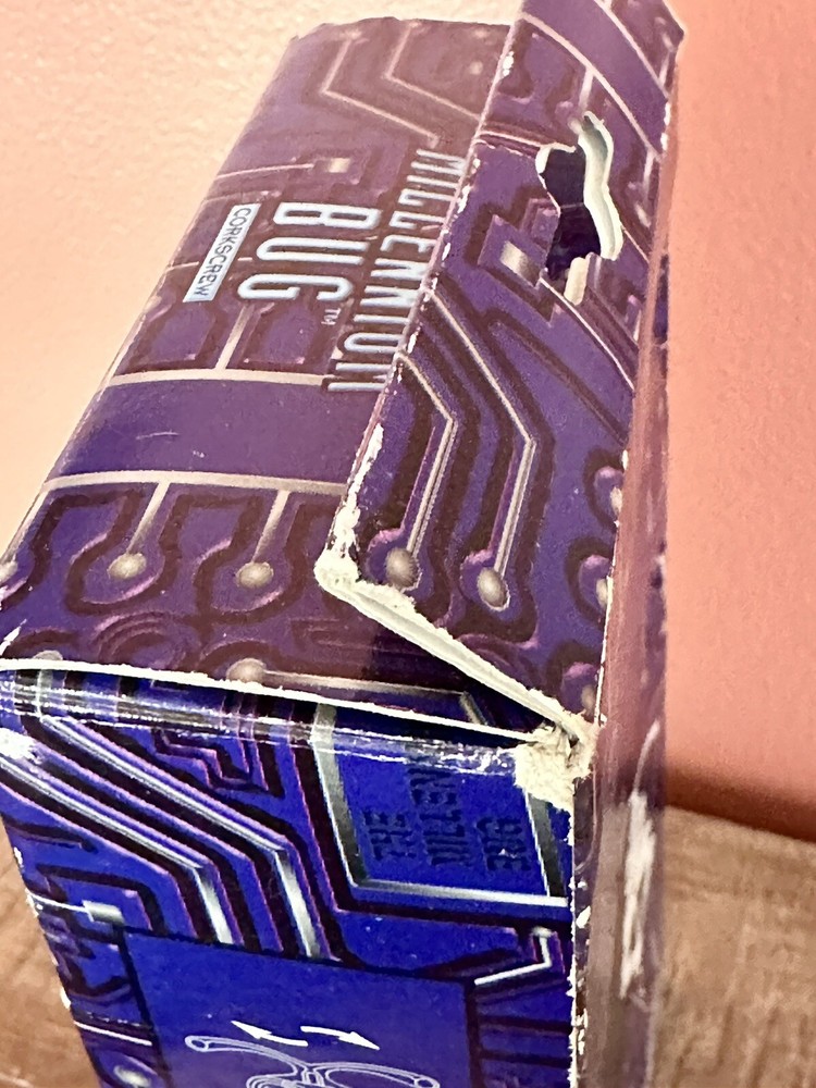 The Millennium Bug Corkscrew, Chrome, New in Box
