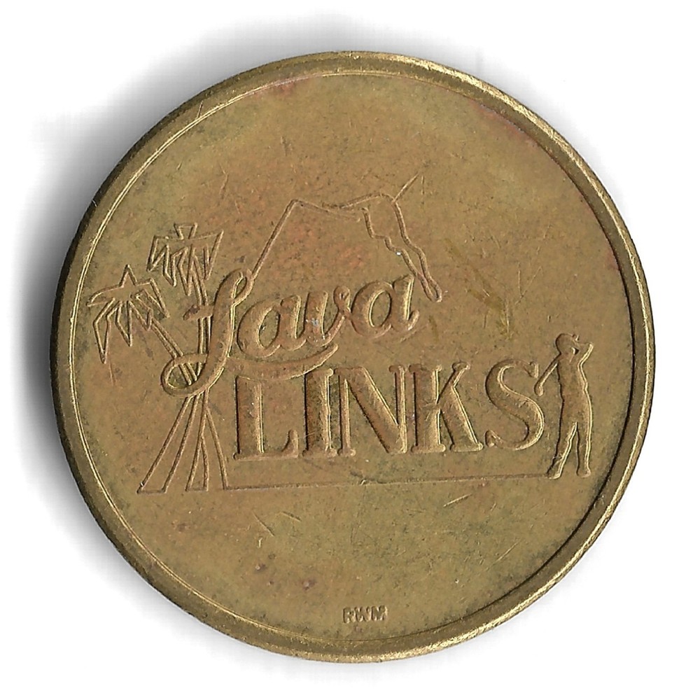 RWM Lava Links Golf Token