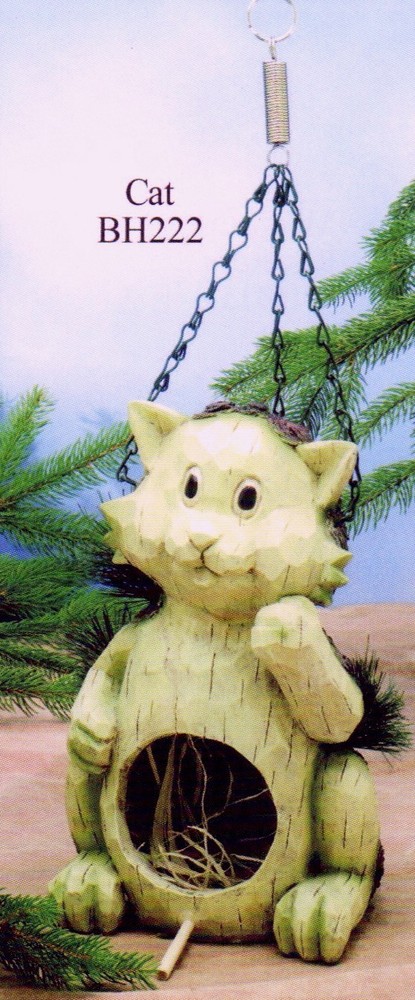Natural Looking Cat Bird House CLEARANCE