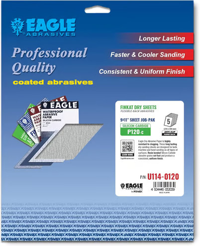 Eagle Abrasives 9”x11” Dry CC