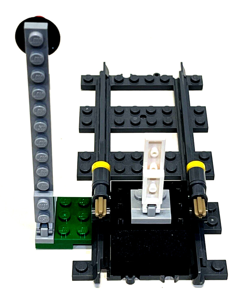 LEGO End Train Track Grey