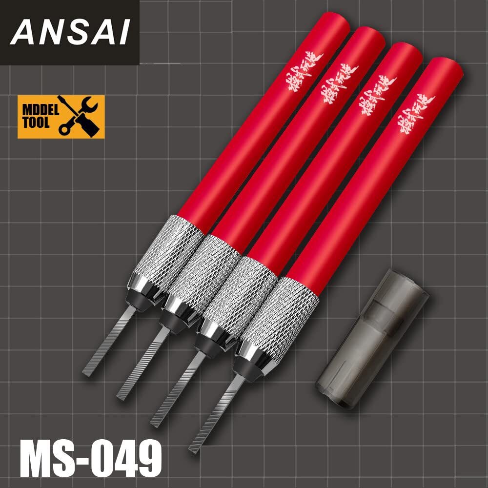 Precision File Set for Scale Model Hobbies Tools Plastic Models File File Pen...