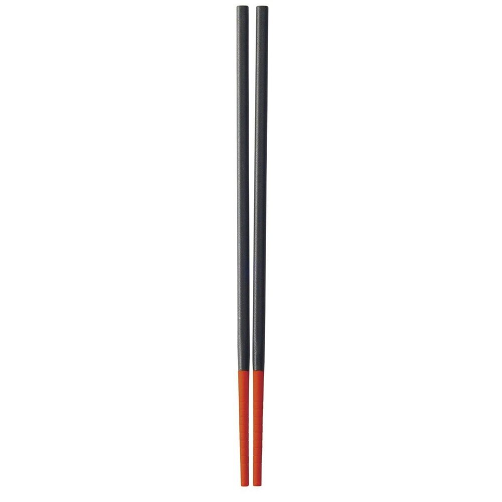 Silicone Tip Chopsticks Standard 25cm Red Cooking Dining Tableware Accessory