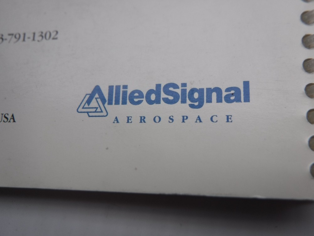 Allied Signal KLX 100 Operator's Guide Software Version 2