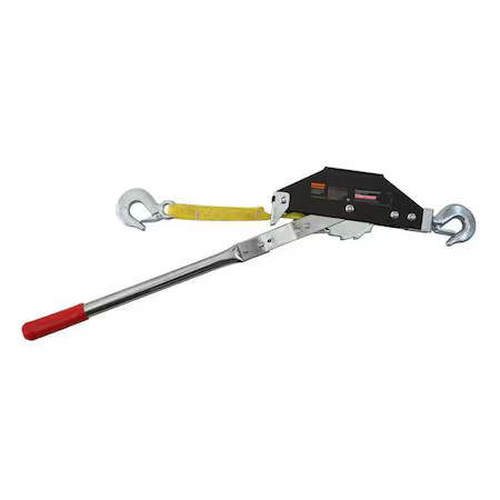 Westward 61La37 Web Ratchet Puller, 1000Lb, 8Ft