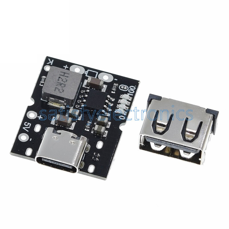 5V 2A Boost Converter Step-Up Power Module Lithium Battery Charging Protection S