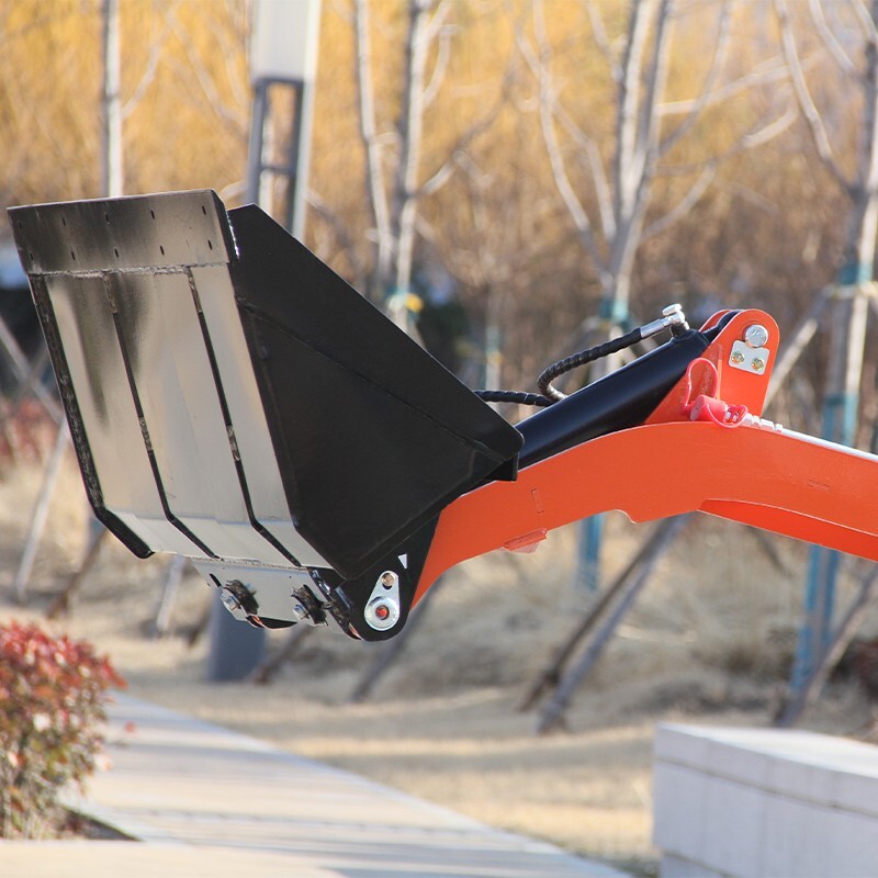 Free delivery.Mini crawler loader.13.5HP gasoline engine.Equipped with radiator