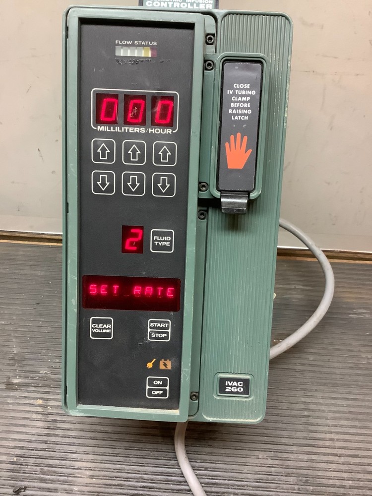 IVAC 260 VOLUMETRIC INFUSION CONTROLLER